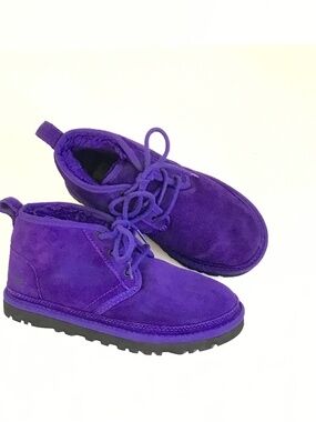UGG Neumel Chukka Boots Purple Women's Size 6